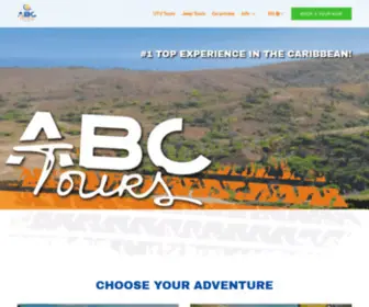 ABC-Aruba.com(ABC Tours Aruba) Screenshot