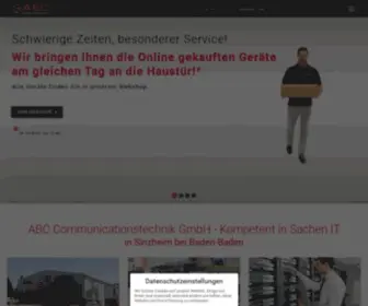 ABC-Com.de(ABC Communicationstechnik) Screenshot