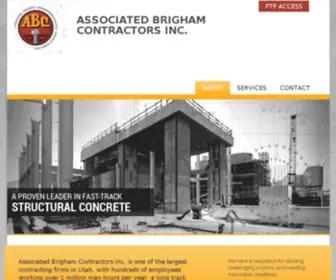 ABC-Concrete.com(Structural concrete) Screenshot