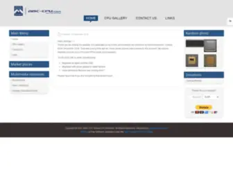 ABC-Cpu.com(ABC CPU Virtual CPU Museum) Screenshot