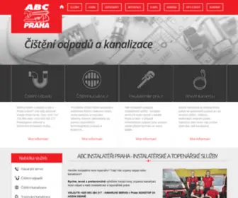 ABC-Instalateri.cz(Instalatéři a topenáři 24h denně. NONSTOP SERVIS) Screenshot