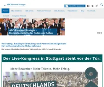 ABC-Personal-Strategie.de(Vorstellungsgespräch) Screenshot