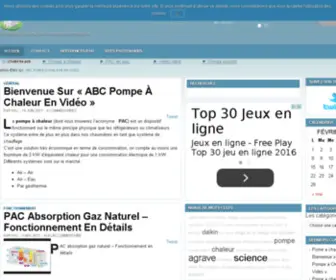 ABC-Pompe-A-Chaleur.com(万网域名) Screenshot