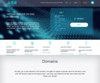 ABC-Server.com(Hosting in Ukraine) Screenshot