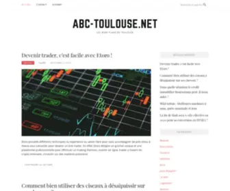 ABC-Toulouse.net(Les bons plans de Toulouse) Screenshot