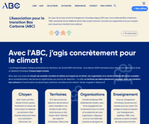 ABC-Transitionbascarbone.fr(L'ABC) Screenshot