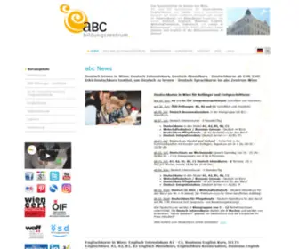 ABC-Zentrum.at(Abc Bildungszentrum) Screenshot