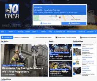 ABC10Up.com(Your Hometown Station) Screenshot