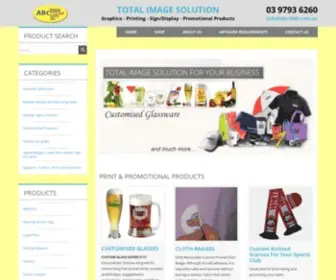 ABC2000.com.au(Promotional Products) Screenshot