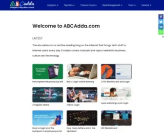 ABCAdda.com(Analytics) Screenshot