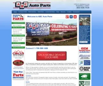 ABCAp.com(ABC Auto Parts) Screenshot