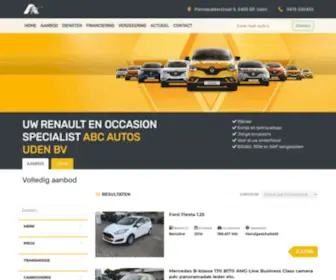 ABCAutos-Uden.nl(ABC Autos Uden BV) Screenshot