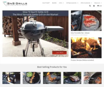 ABCBarbecue.com(SnS Grills) Screenshot