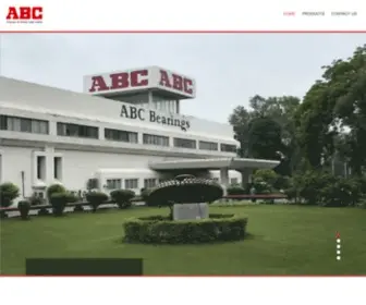 ABCBearings.com(ABC Bearings A divison Of Timken India Ltd) Screenshot