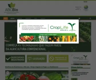 ABCBio.org.br(Associação Brasileira das Empresas de Controle Biológico) Screenshot