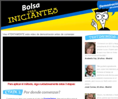 ABCBolsafacil.com(La Bolsa fácil) Screenshot