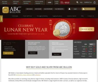 ABCBullion.com.au(The Australian Bullion Company (ABC Bullion)) Screenshot