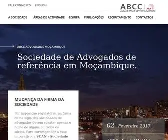 ABCC.co.mz(Escritório de advocacia) Screenshot