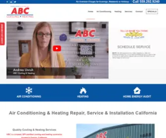 ABCCooling.com(Air Conditioning Fresno CA) Screenshot