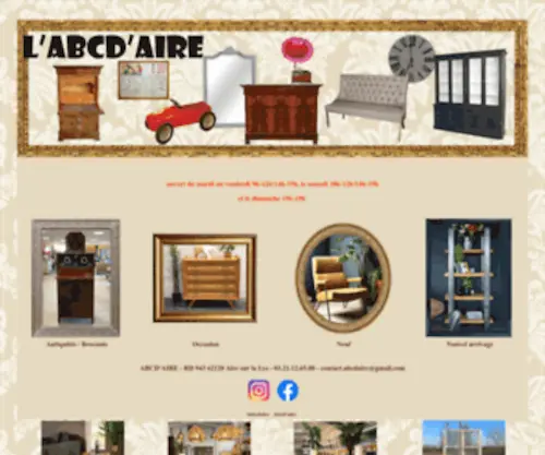 ABCD-Aire.com(Antiquité) Screenshot