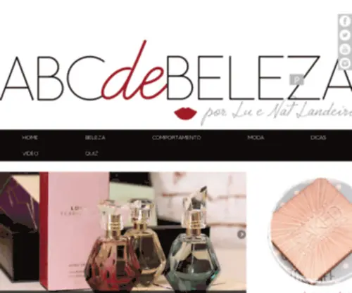 ABCDEbeleza.com.br(Sagu) Screenshot