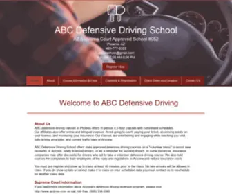 ABCDEfensivedriving.net(Ticket Dismissal) Screenshot