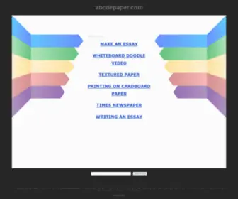 ABCDEpaper.com(abcdepaper) Screenshot