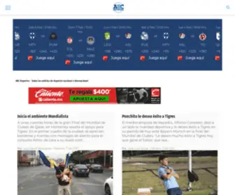 ABCDEportes.mx(ABC Deportes) Screenshot