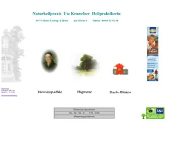 ABCDErnatur.de(Homöopathie) Screenshot