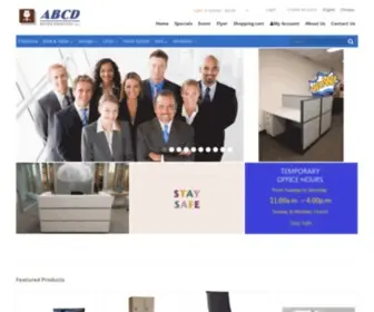 ABCDFurniture.com(ABCD Office Furniture) Screenshot