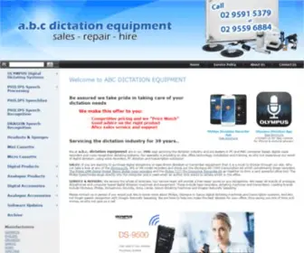 ABCDIctation.com.au(ABCDIctation) Screenshot