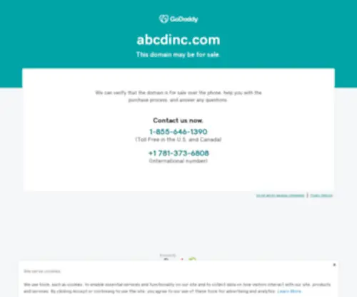 ABCDInc.com(ABCDInc) Screenshot