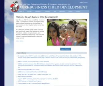 ABCDNY.org(Agri-Business Child Development) Screenshot