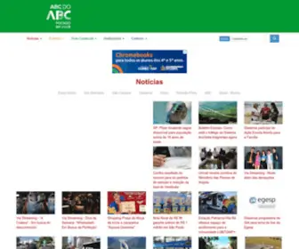 ABCDOABC.com.br(Portal de notícias do ABC) Screenshot