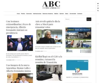 ABCEnlinea.com.ar(ABC) Screenshot