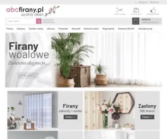ABCFirany.pl(Zasłony) Screenshot