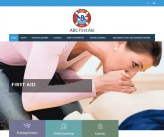 ABCFirstaid.com.au(ABC First Aid) Screenshot