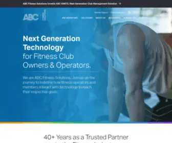 ABCFitness.com(ABC Fitness Solutions) Screenshot