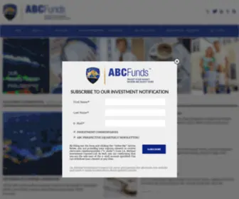 ABCFunds.com(ABC Funds) Screenshot