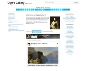 ABCGallery.com(Olga's Gallery) Screenshot