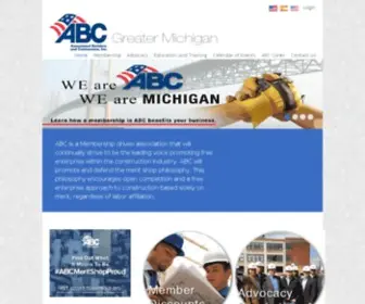 ABCGMC.org(ABC Greater MI Chapter) Screenshot
