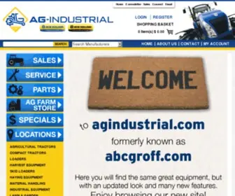 ABCGroff.com(AG-Industrial) Screenshot