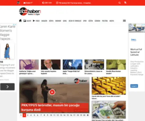 ABChaber.com(ABC Haber) Screenshot