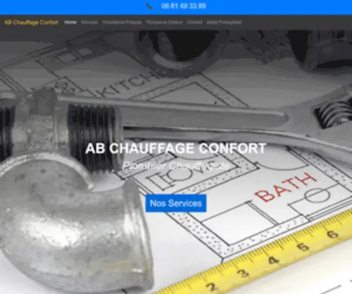 ABChauffageconfort.com(Plombier Chauffagiste en Essonne 91) Screenshot
