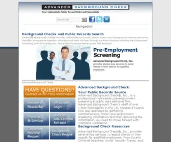 ABCheck.com(Background Checks Employee Pre) Screenshot