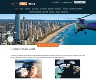 ABCheli.com.au(Helicopters Gold Coast) Screenshot