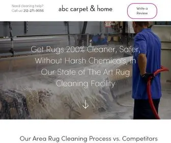 ABChomecare.com(Rug & Carpet Cleaning New York NY) Screenshot