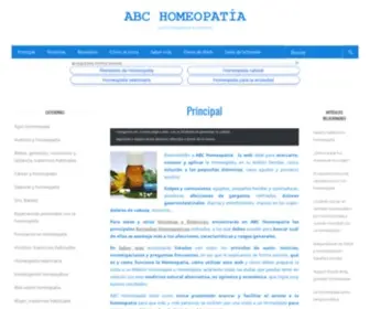 ABChomeopatia.com(ABC Homeopat) Screenshot