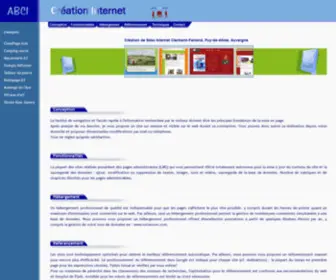 ABCIweb.net(Création de sites internet) Screenshot