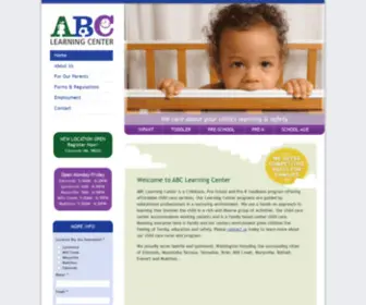 ABCLearningcenterofwa.com(Daycare and Child Care) Screenshot